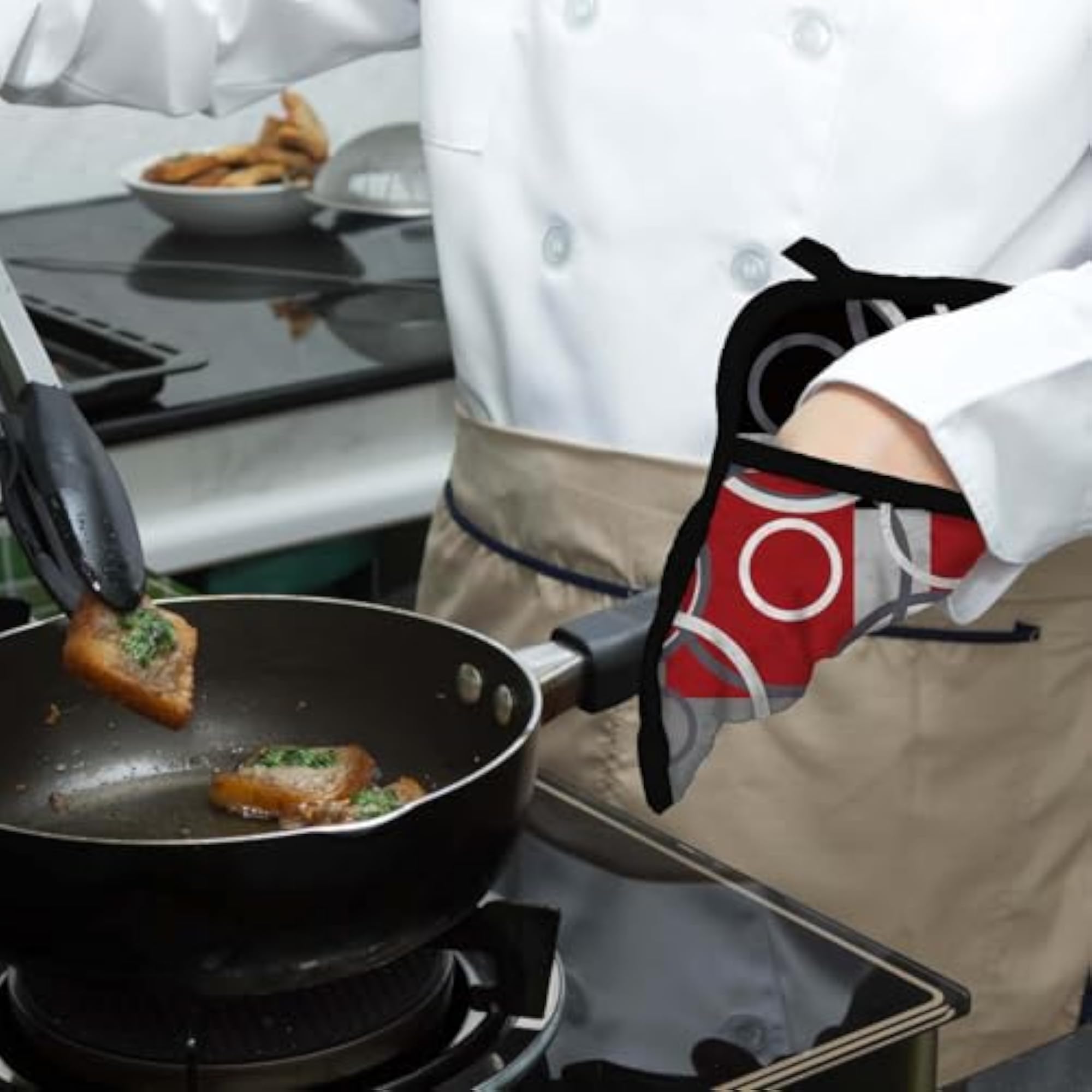 2Pcs Pot Holders for Kitchen, Heat Resistant Gift Set